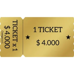 Imagen Ticket Unitario (Ticket x1)