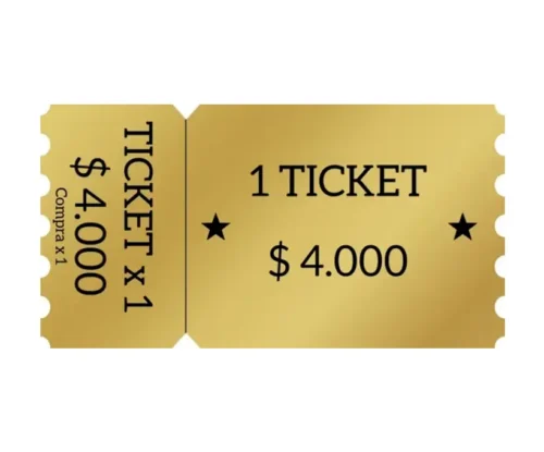 Imagen Ticket Unitario (Ticket x1)