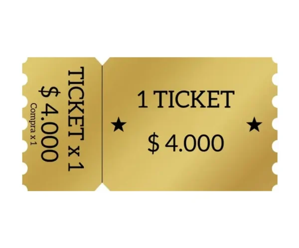 Imagen Ticket Unitario (Ticket x1)