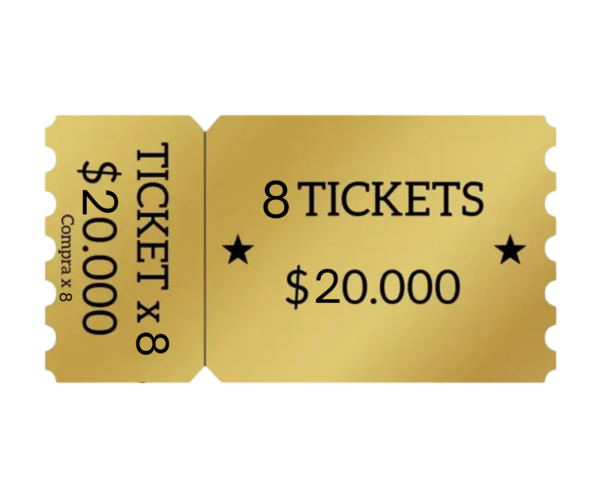 EL MAS MASIVO - Ticket x 8